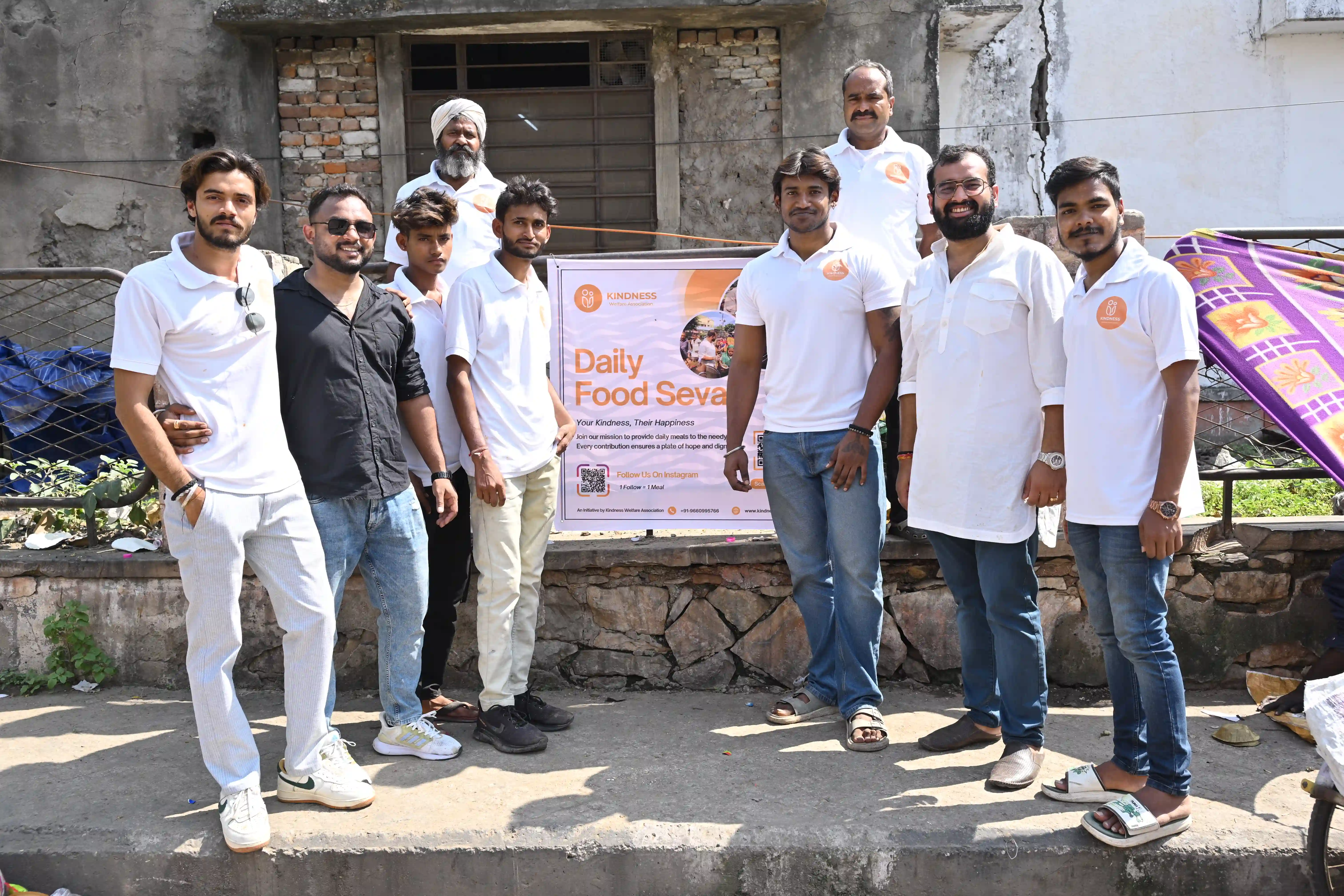 Kindness Welfare Association - Our journey began with serving meals to the homeless